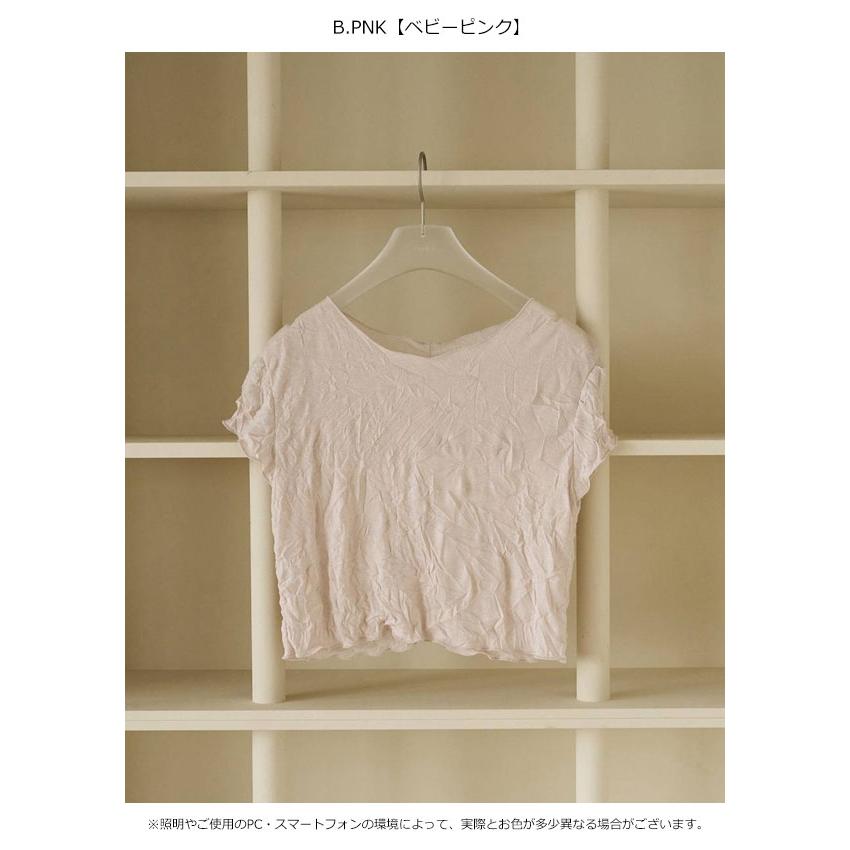 anuke（アンヌーク） anuke 2026Prefall トップス Mellow Short Tops