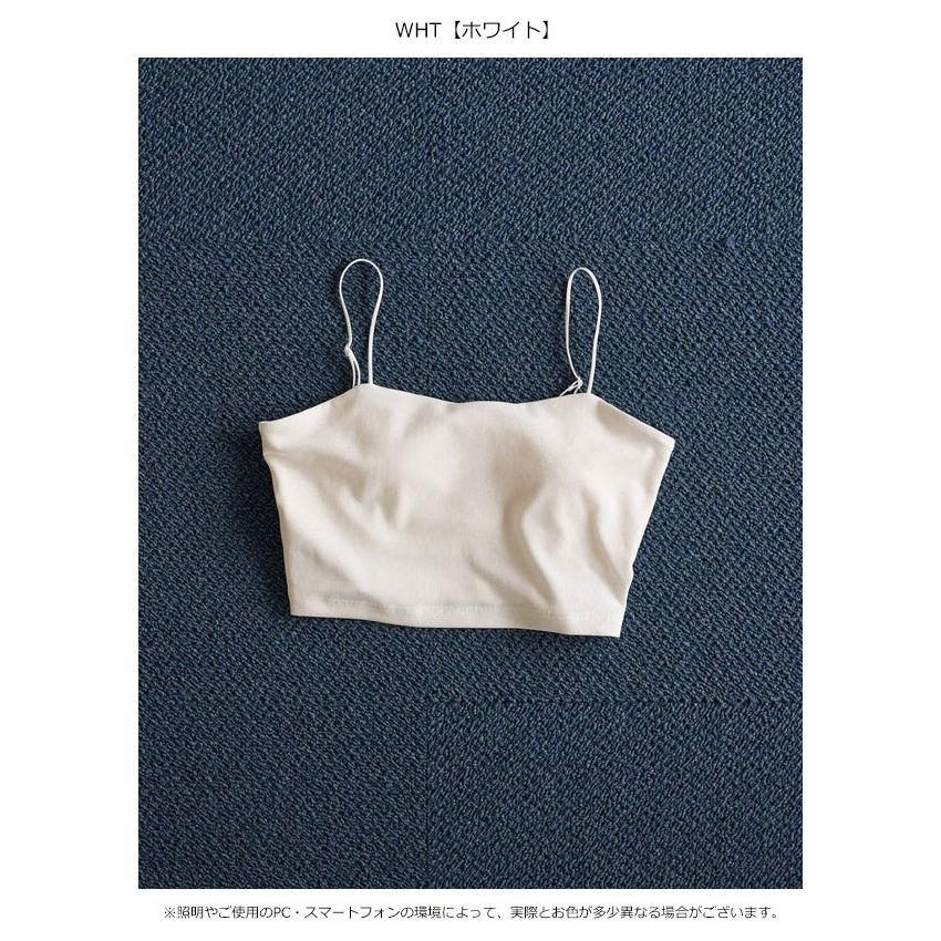 anuke（アンヌーク） anuke 2026Prefall トップス Padin Half Camisole