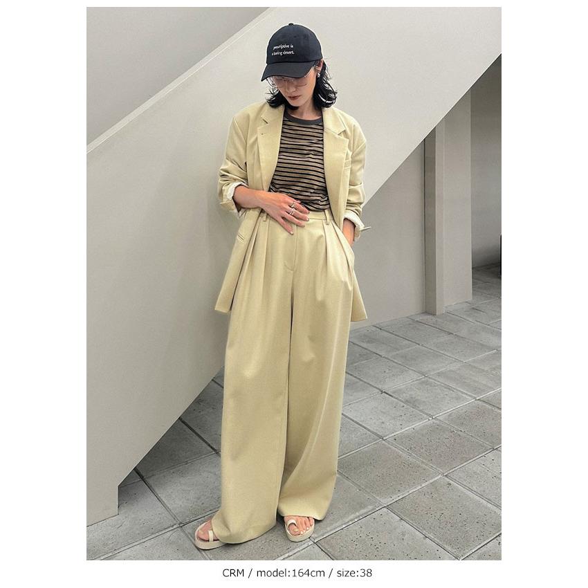 anuke（アンヌーク） anuke 2026springsummer ボトムス Doubletuck