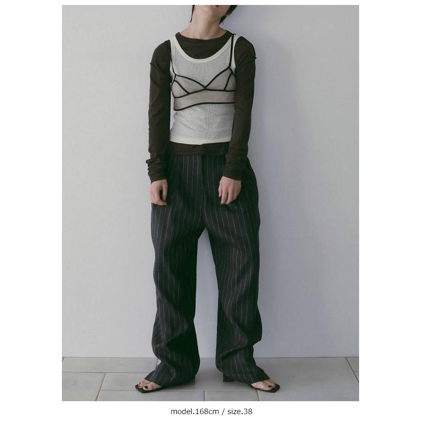 anuke（アンヌーク） anuke 2026springsummer ボトムス Linen Tuck