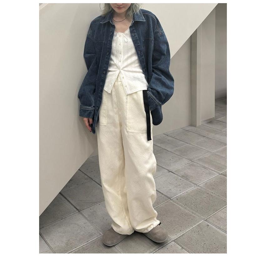anuke（アンヌーク） anuke 2026SpringSummer ボトムス Jacquard