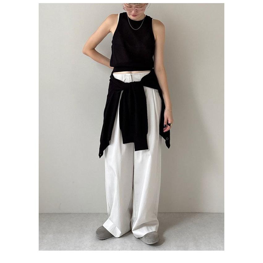 anuke（アンヌーク） anuke 2026springsummer ボトムス Twill Loose