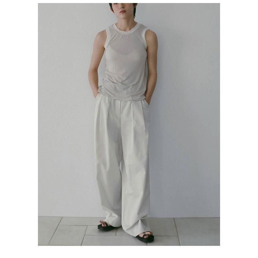 anuke（アンヌーク） anuke 2026springsummer ボトムス Twill Loose