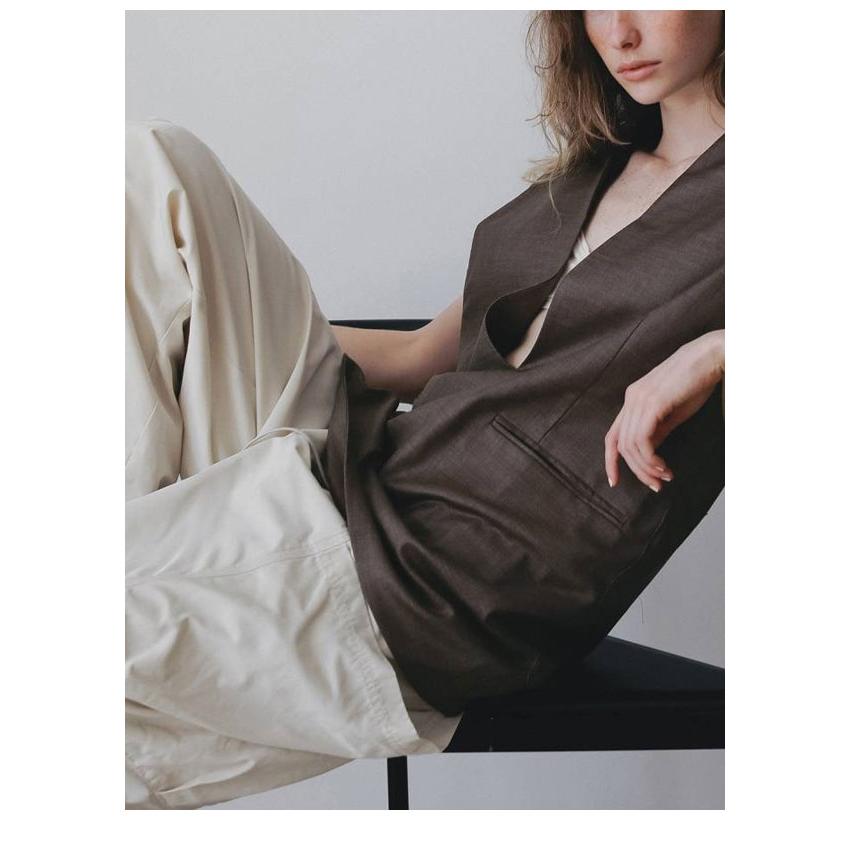 anuke（アンヌーク） anuke 2026springsummer ボトムス Twill Cargo