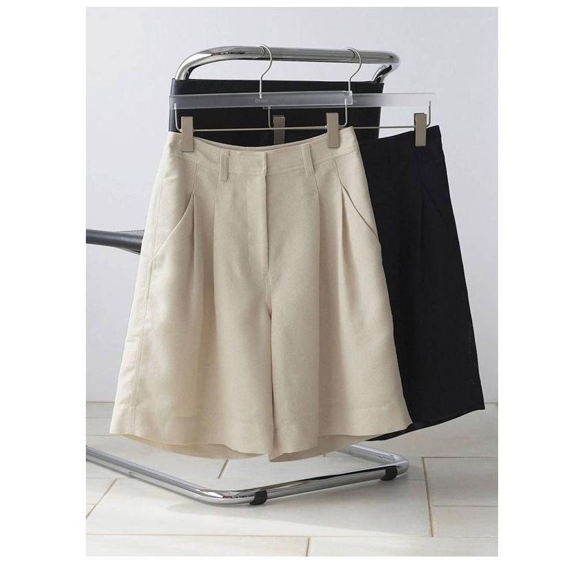アンヌーク anuke 2026springsummer ボトムス Tuck Half Pants タックハーフパンツ セットアップ 26春夏 62610413 62610716の画像