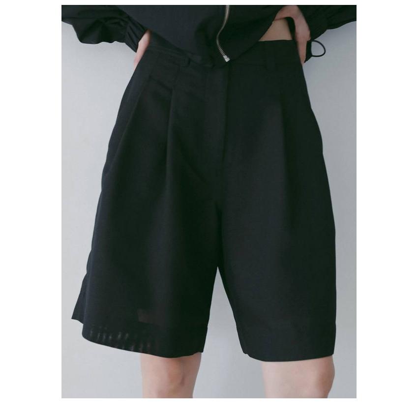 アンヌーク anuke 2026springsummer ボトムス Tuck Half Pants タックハーフパンツ セットアップ 26春夏 62610413 62610716の画像