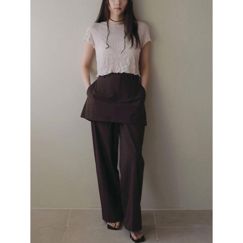 anuke（アンヌーク） anuke 2026Prefall ボトムス Multifunction