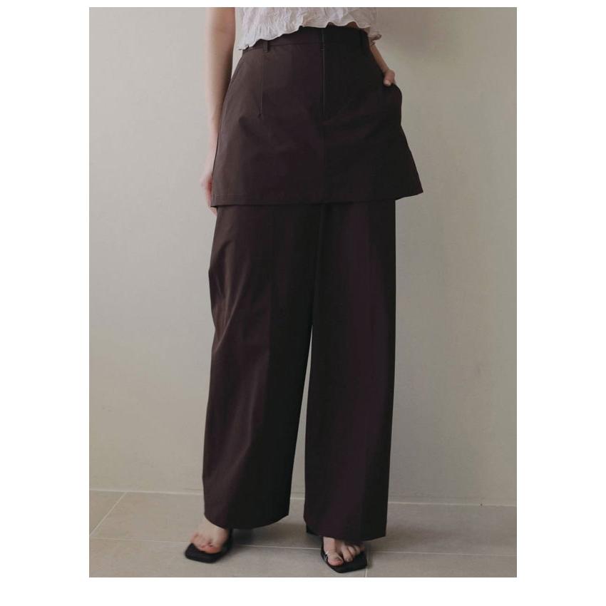 anuke（アンヌーク） anuke 2026Prefall ボトムス Multifunction