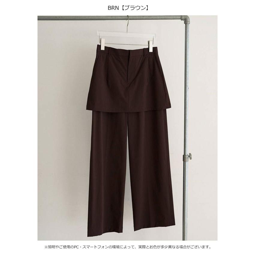 anuke（アンヌーク） anuke 2026Prefall ボトムス Multifunction