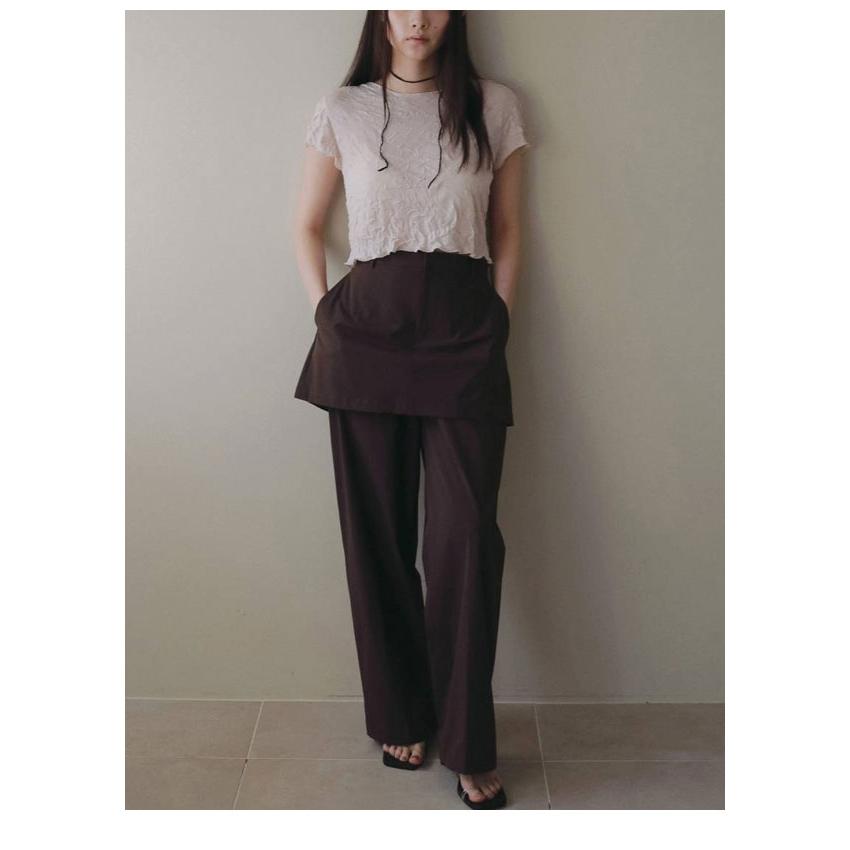 anuke（アンヌーク） anuke 2026Prefall ボトムス Multifunction