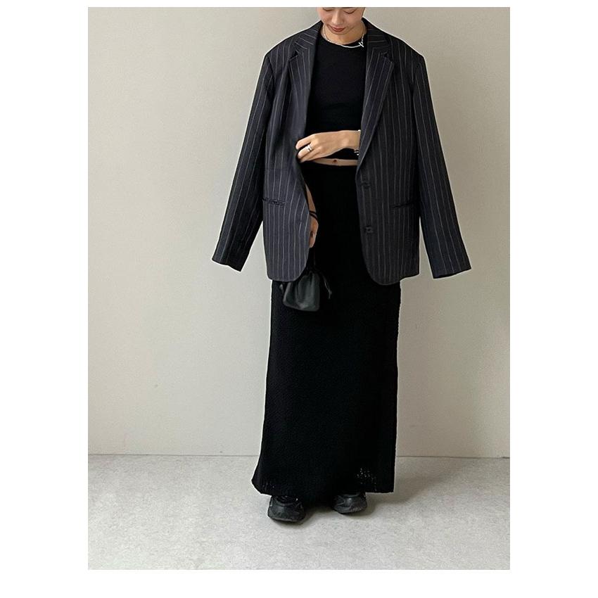 【※値下げ不可】anuans ウールブレンドイレヘムスカート anuans（アニュアンス）の「ウールブレンドイレヘムスカート（スカート