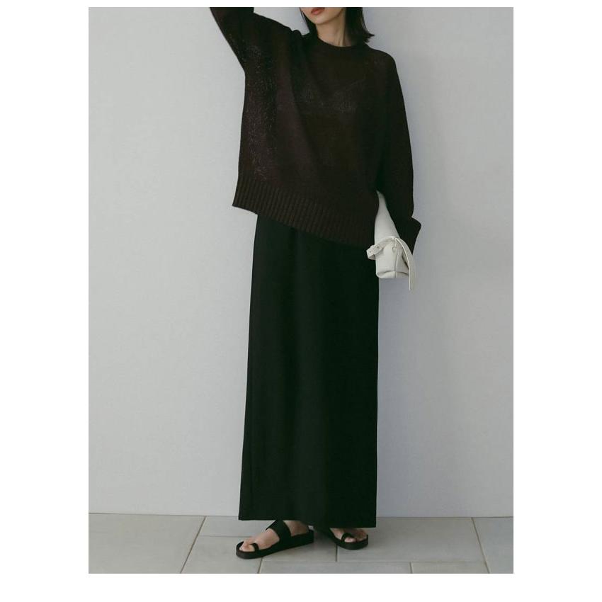 anuke（アンヌーク） anuke 2026SpringSummer ボトムス Georgette