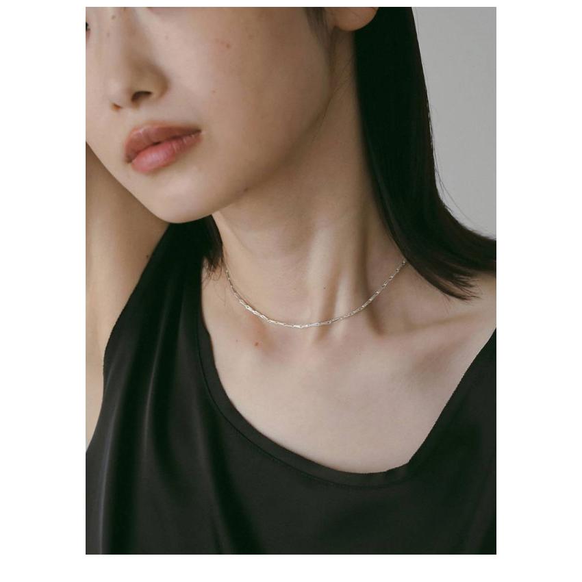 アンヌーク anuke 2026springsummer アクセサリー Chain Necklace チェーンネックレス シルバー ギフト 26春夏 62610909の画像