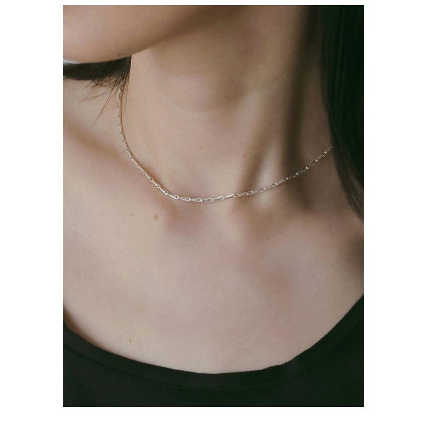 アンヌーク anuke 2026springsummer アクセサリー Chain Necklace チェーンネックレス シルバー ギフト 26春夏 62610909の画像