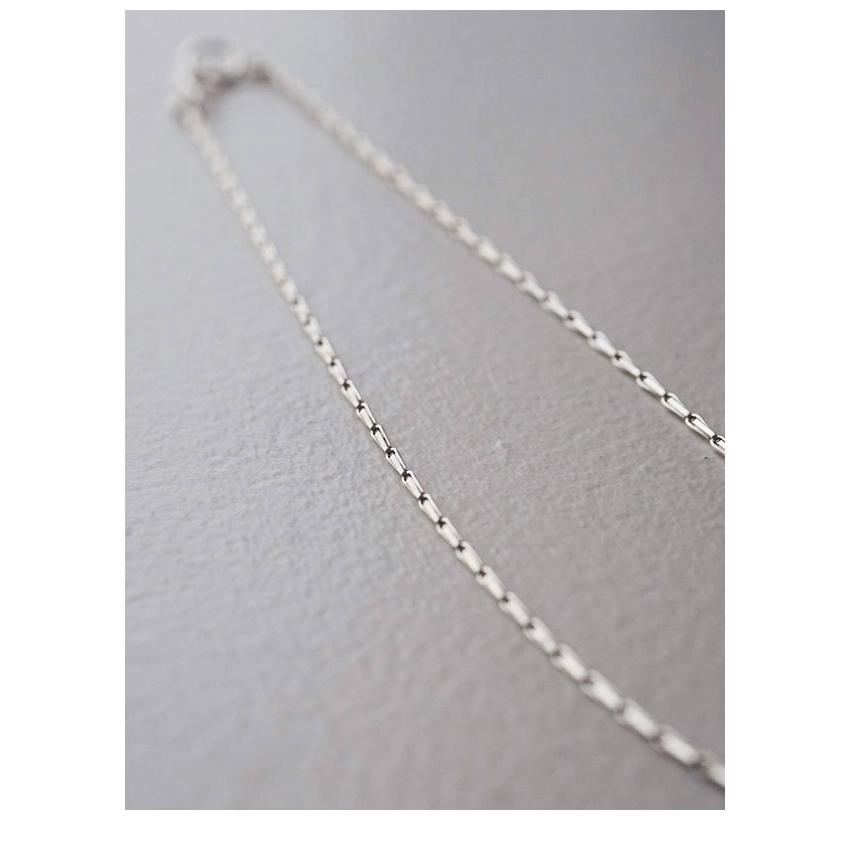 アンヌーク anuke 2026springsummer アクセサリー Chain Necklace チェーンネックレス シルバー ギフト 26春夏 62610909の画像