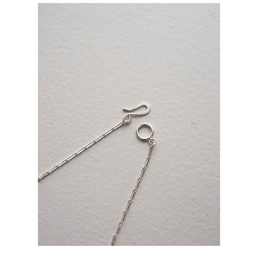 アンヌーク anuke 2026springsummer アクセサリー Chain Necklace チェーンネックレス シルバー ギフト 26春夏 62610909の画像