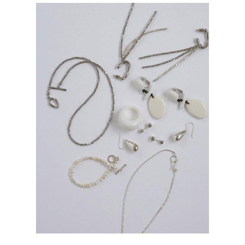 アンヌーク anuke 2026springsummer アクセサリー Chain Necklace チェーンネックレス シルバー ギフト 26春夏 62610909の画像