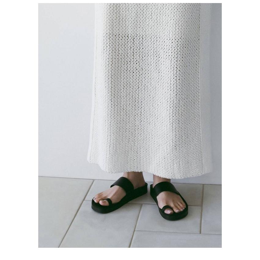 anuke（アンヌーク） anuke 2026SpringSummer 靴 Ecoleather Belt