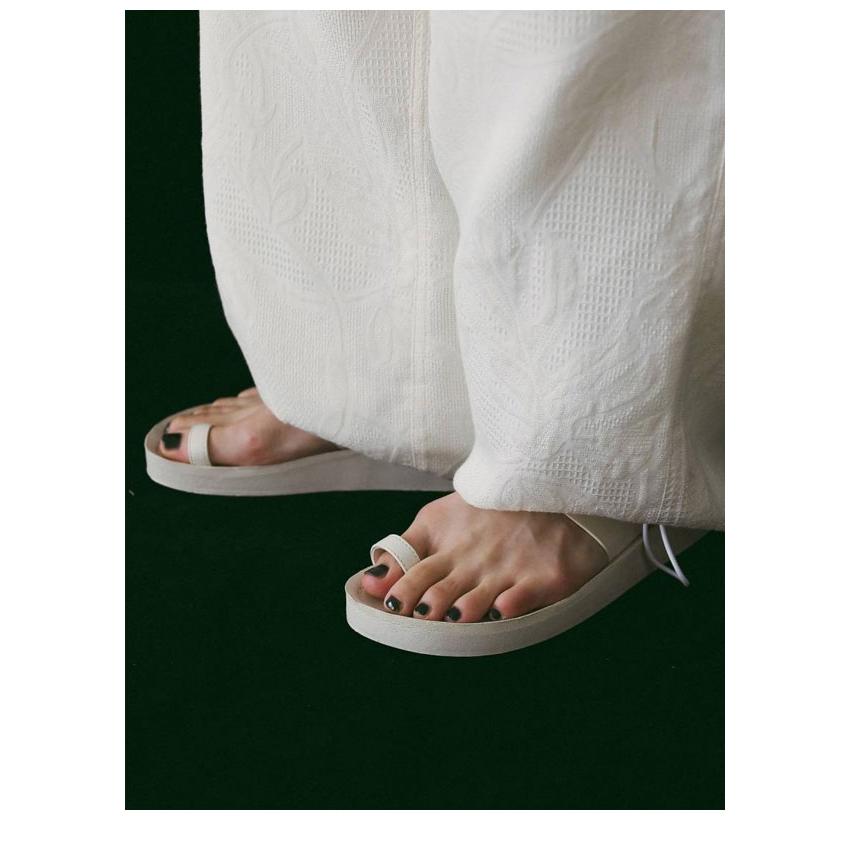 anuke（アンヌーク） anuke 2026SpringSummer 靴 Ecoleather Belt