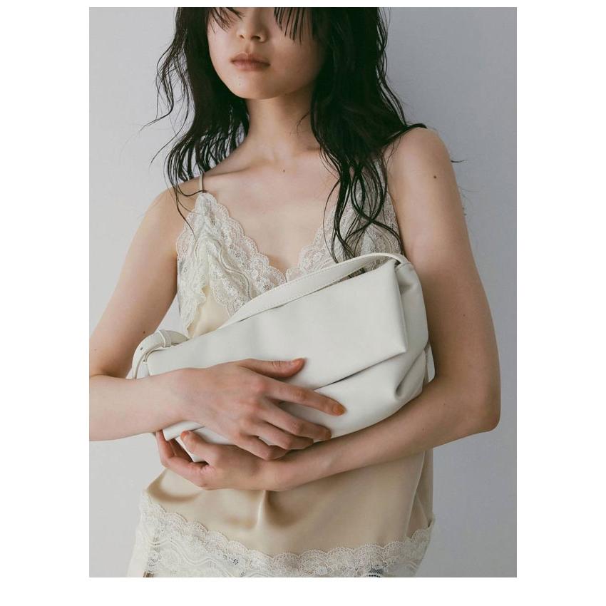 anukeアンヌーク*Ecoleather Wrap Bagアイボリー ànuke online store（アンヌーク） / Ecoleather Wrap BagEcoleather