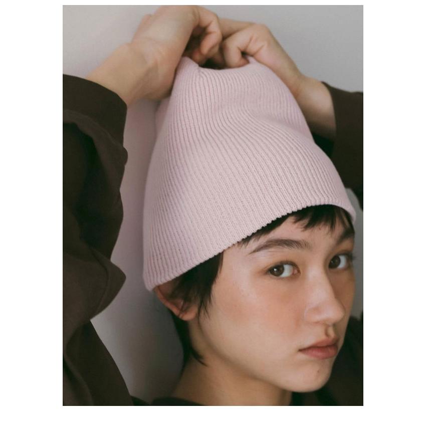 anuke（アンヌーク） anuke 2026springsummer 帽子 Knit Beanie 2月