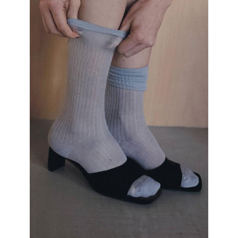 anuke（アンヌーク） anuke 2026Prefall シューズ Squaretoe Velour