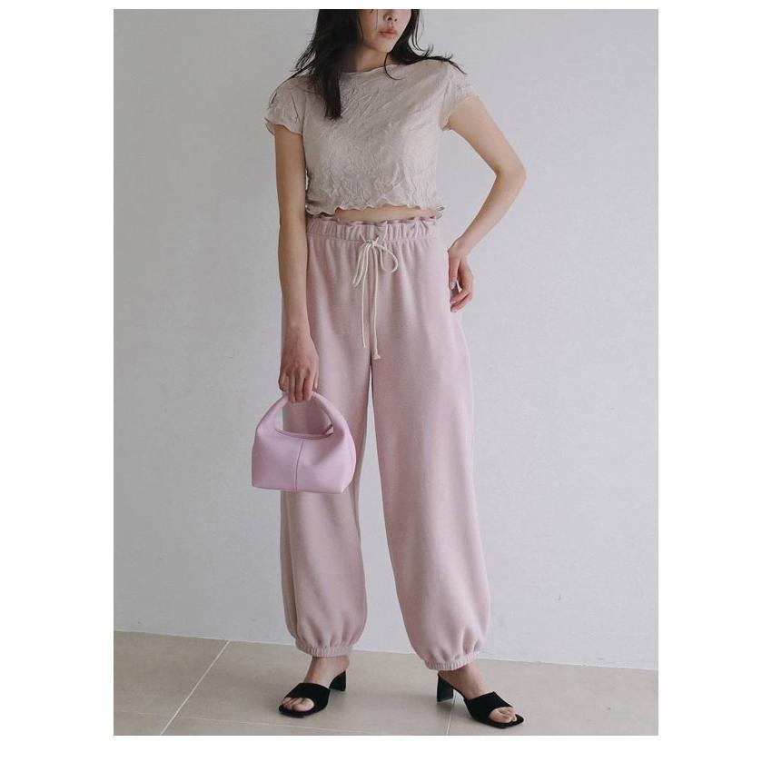 anuke（アンヌーク） anuke 2026Prefall シューズ Squaretoe Velour