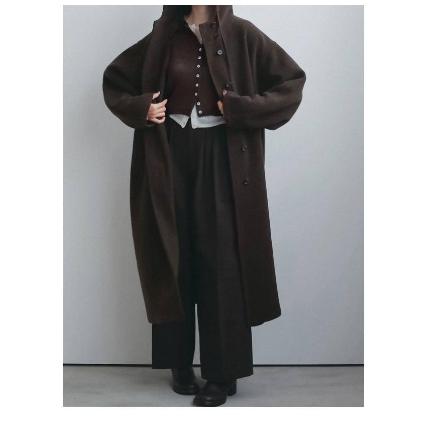 anuke（アンヌーク） anuke 2026winter アウター Wool Hoodie Coat 10