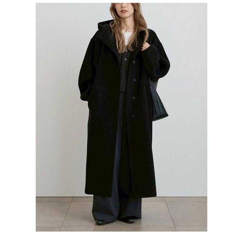 anuke（アンヌーク） anuke 2026winter アウター Wool Hoodie Coat 10