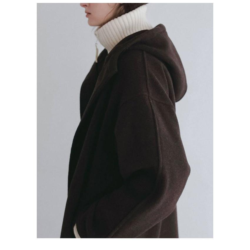 anuke（アンヌーク） anuke 2026winter アウター Wool Hoodie Coat 10