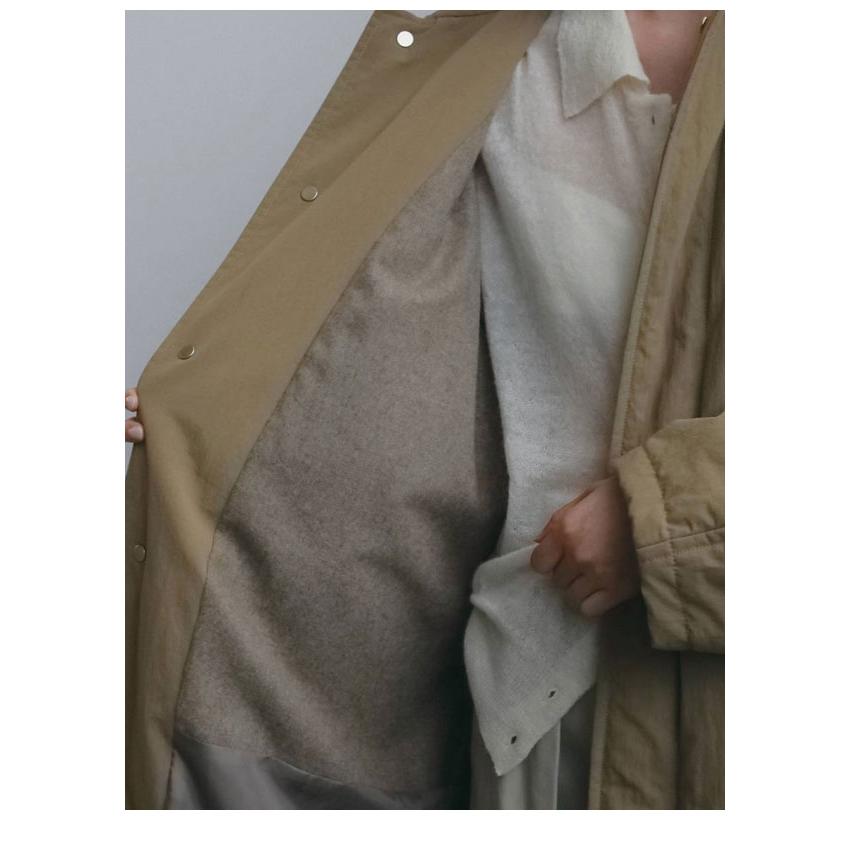 anuke（アンヌーク） anuke 2026winter アウター Padded Soutiencollar