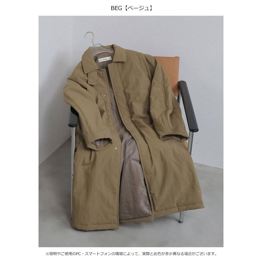 anuke（アンヌーク） anuke 2026winter アウター Padded Soutiencollar