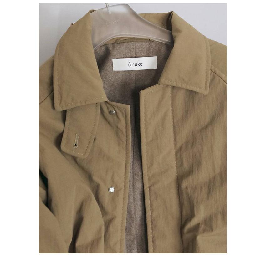 anuke（アンヌーク） anuke 2026winter アウター Padded Soutiencollar