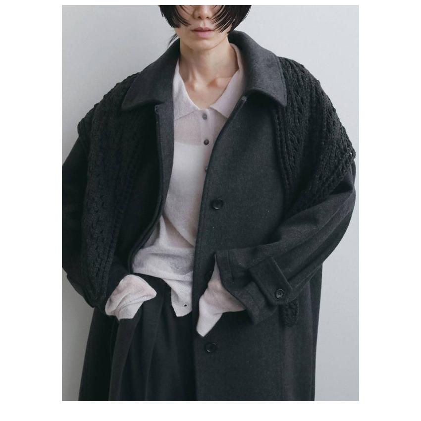 anuke（アンヌーク） anuke 2026winter アウター Soutiencollar Over