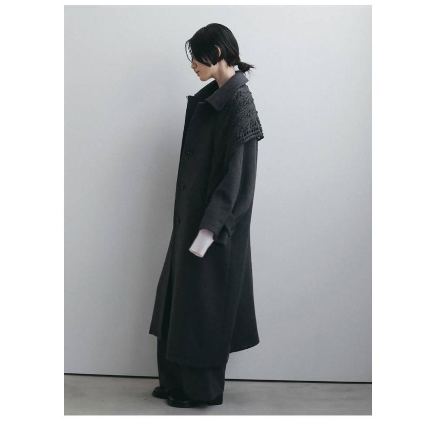 anuke（アンヌーク） anuke 2026winter アウター Soutiencollar Over