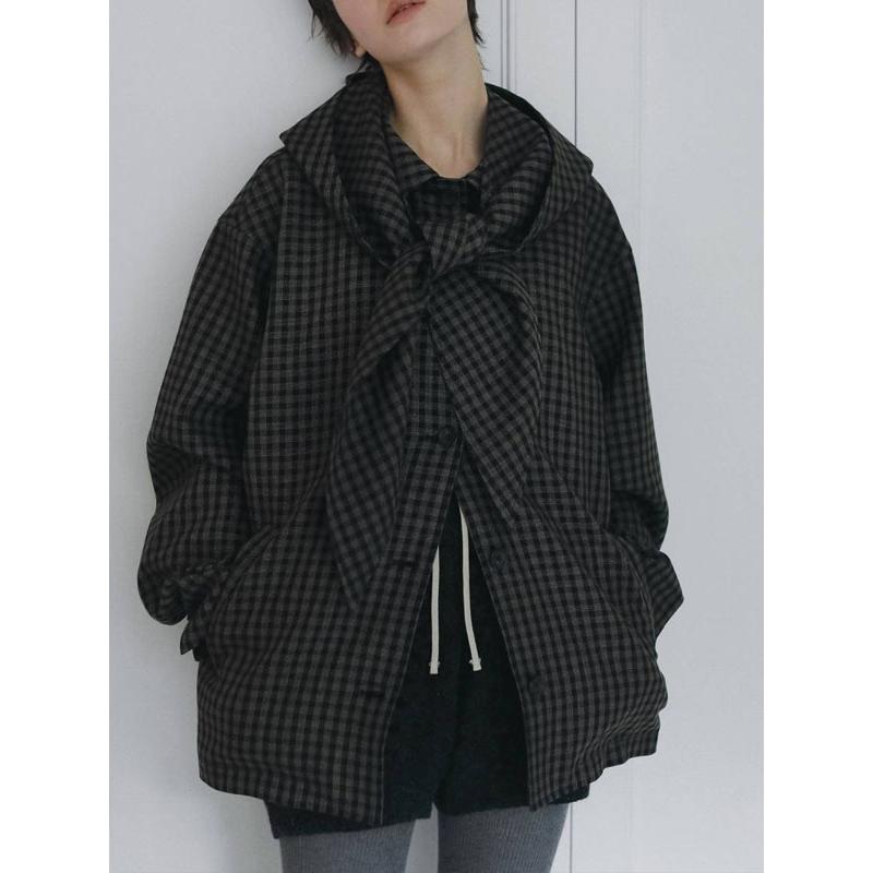 anuke（アンヌーク） anuke 2026Prefall アウター Check Coverall