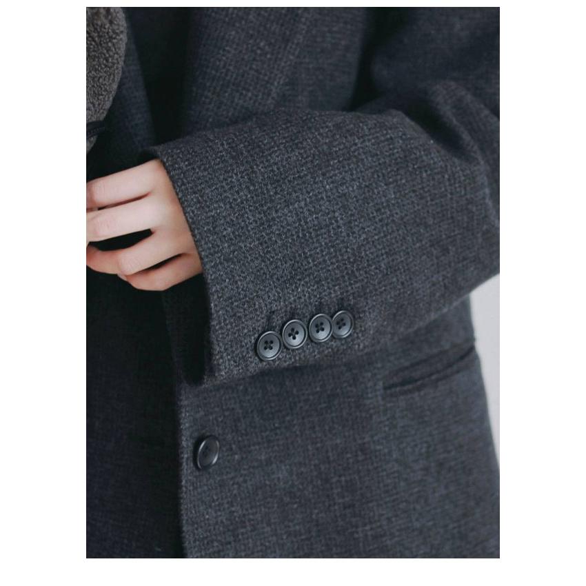 anuke（アンヌーク） anuke 2026Prefall アウター Herringbone Wool