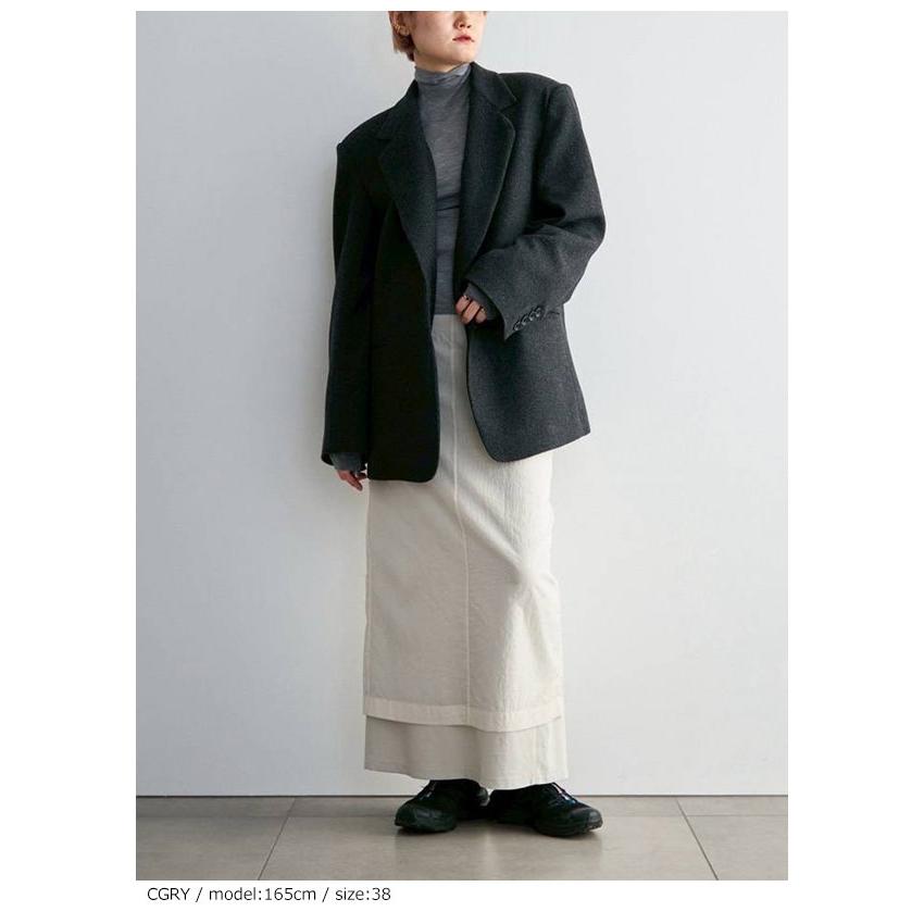 anuke（アンヌーク） anuke 2026Prefall アウター Herringbone Wool