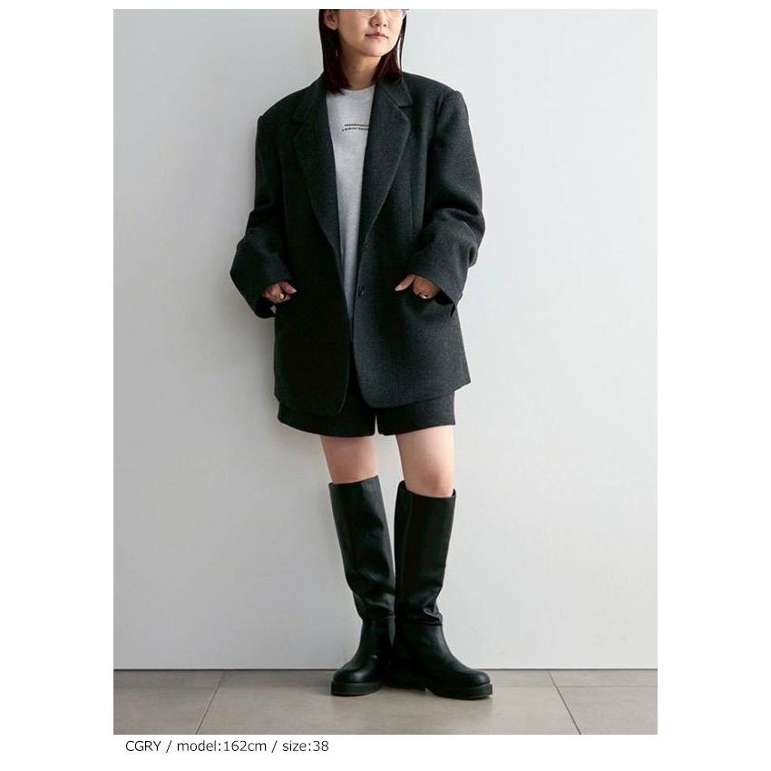 anuke（アンヌーク） anuke 2026Prefall アウター Herringbone Wool