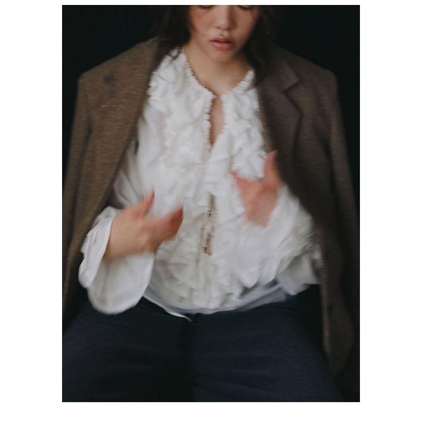anuke（アンヌーク） anuke 2026Prefall アウター Herringbone Wool