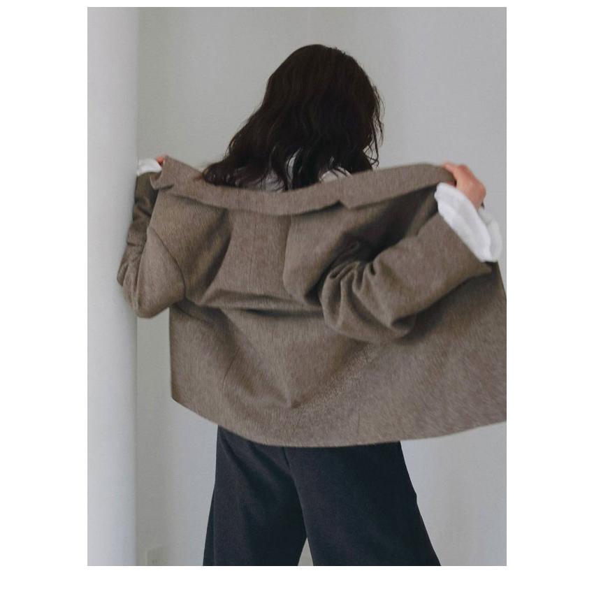 anuke（アンヌーク） anuke 2026Prefall アウター Herringbone Wool
