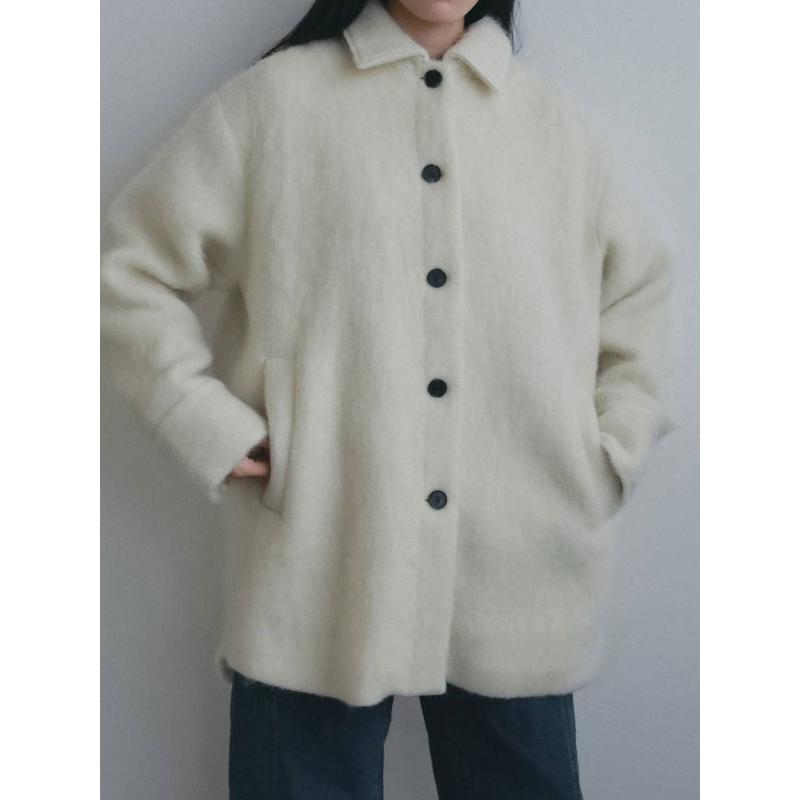 anuke（アンヌーク） anuke 2026winter アウター Shaggy Over Jacket