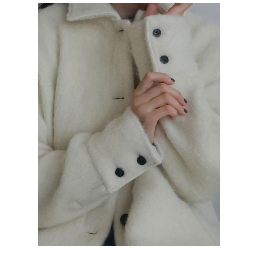 anuke（アンヌーク） anuke 2026winter アウター Shaggy Over Jacket