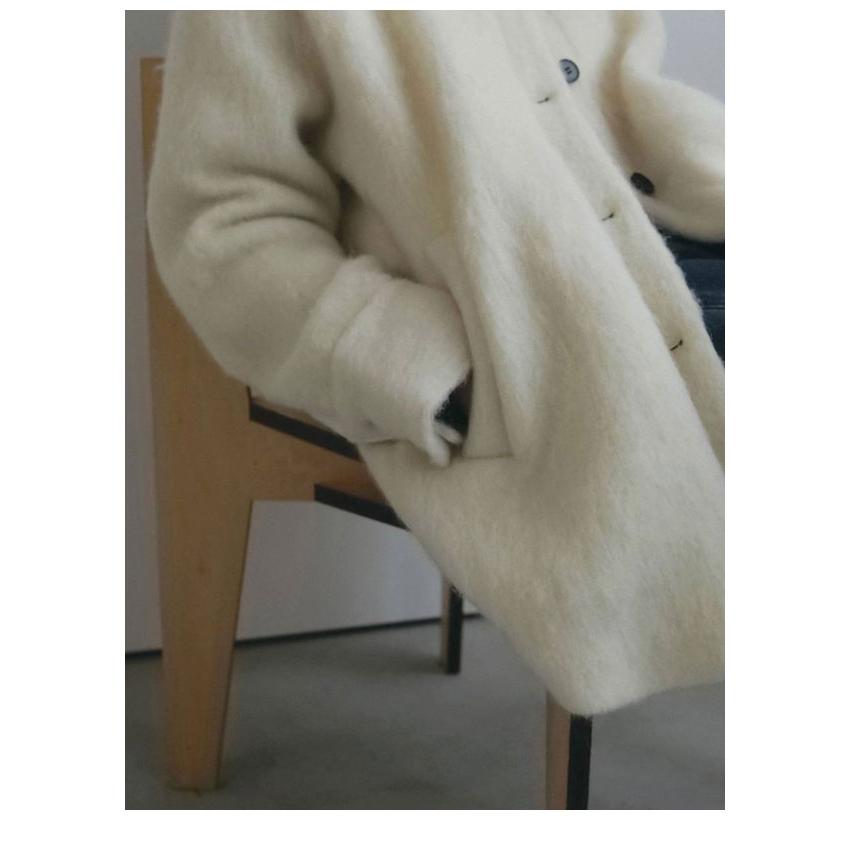 anuke（アンヌーク） anuke 2026winter アウター Shaggy Over Jacket