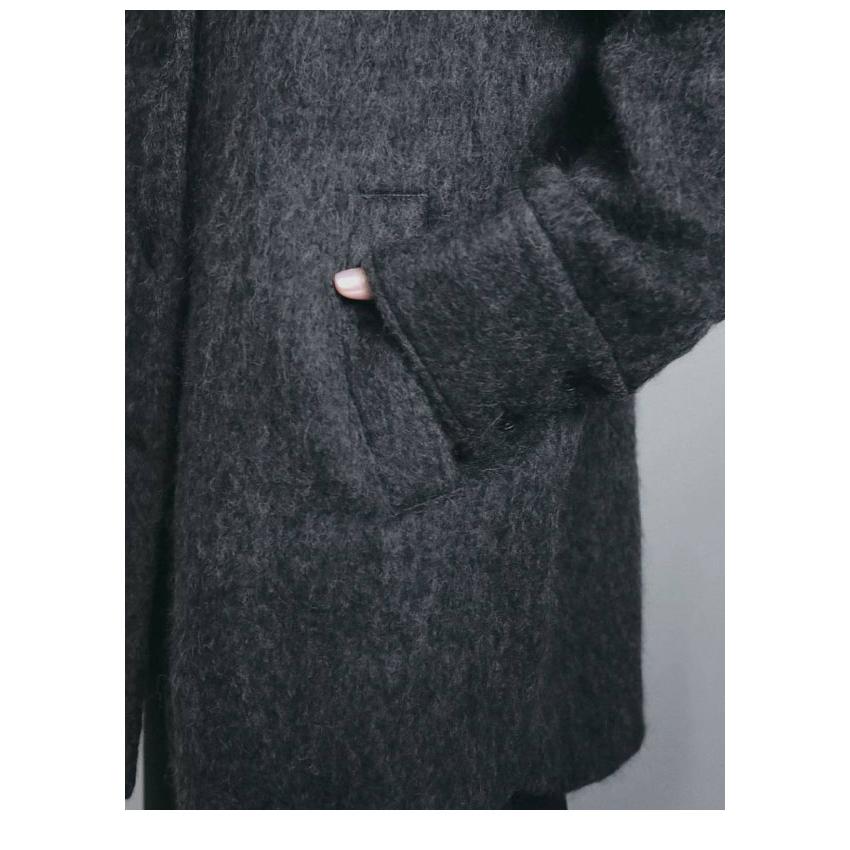 anuke（アンヌーク） anuke 2026winter アウター Shaggy Over Jacket