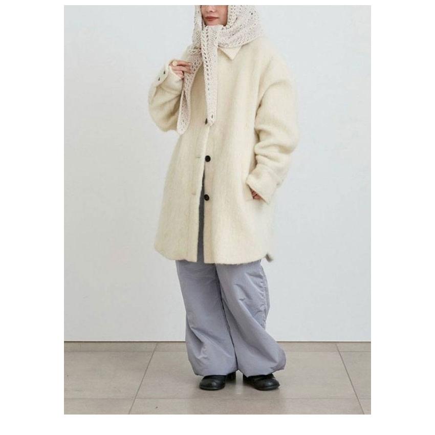 anuke（アンヌーク） anuke 2026winter アウター Shaggy Over Jacket