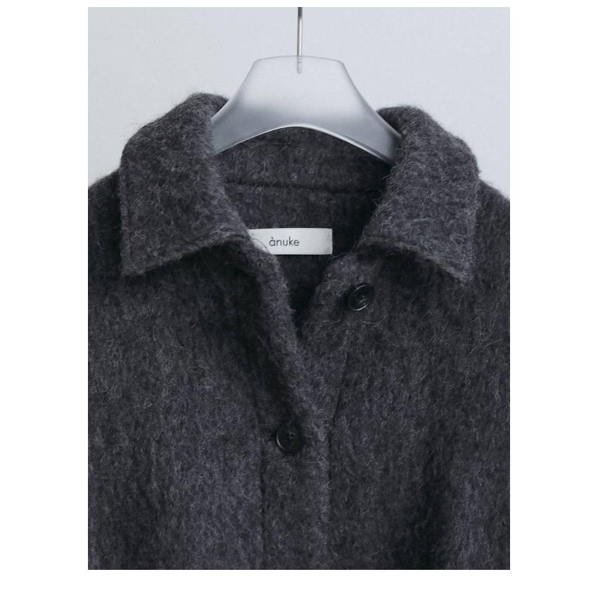 anuke（アンヌーク） anuke 2026winter アウター Shaggy Over Jacket