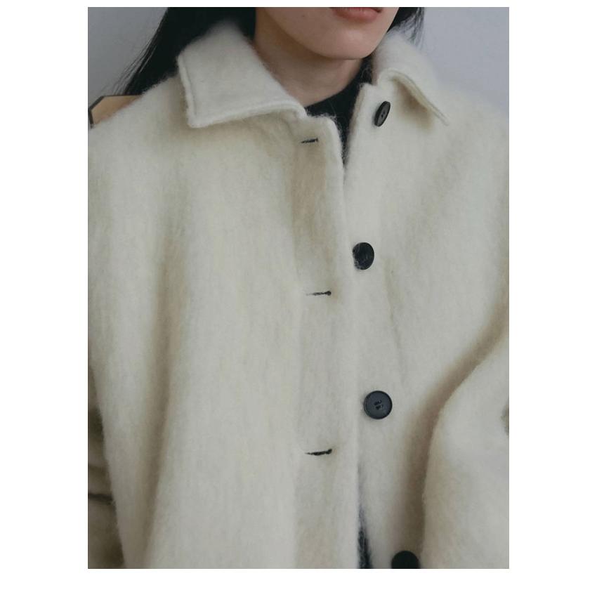 anuke（アンヌーク） anuke 2026winter アウター Shaggy Over Jacket