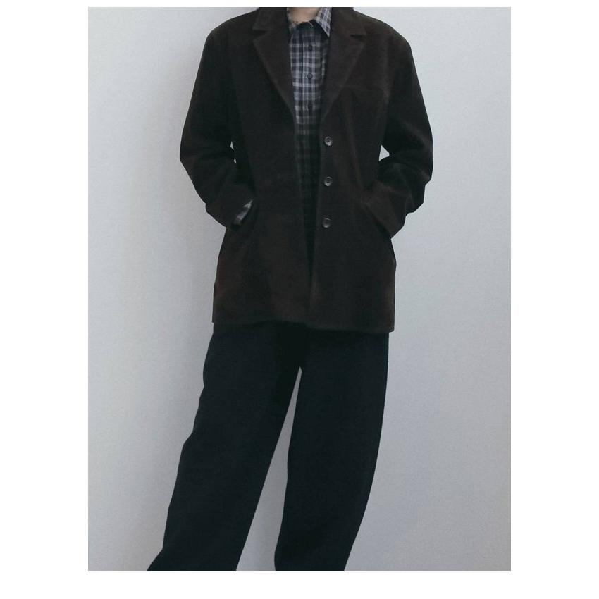 anuke（アンヌーク） anuke 2026winter アウター Eco Suede Jacket 10
