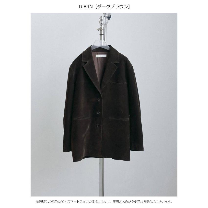 anuke（アンヌーク） anuke 2026winter アウター Eco Suede Jacket 10
